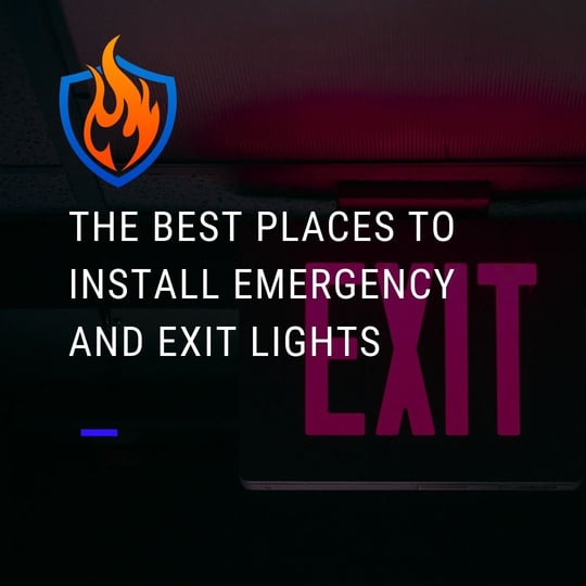 The Best Places to Install Emergency and Exit Lights